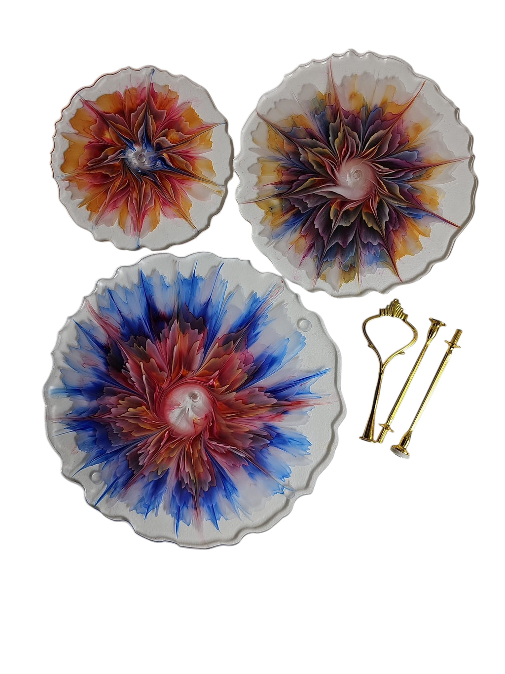 3 Tiered Bloom Dessert Tray