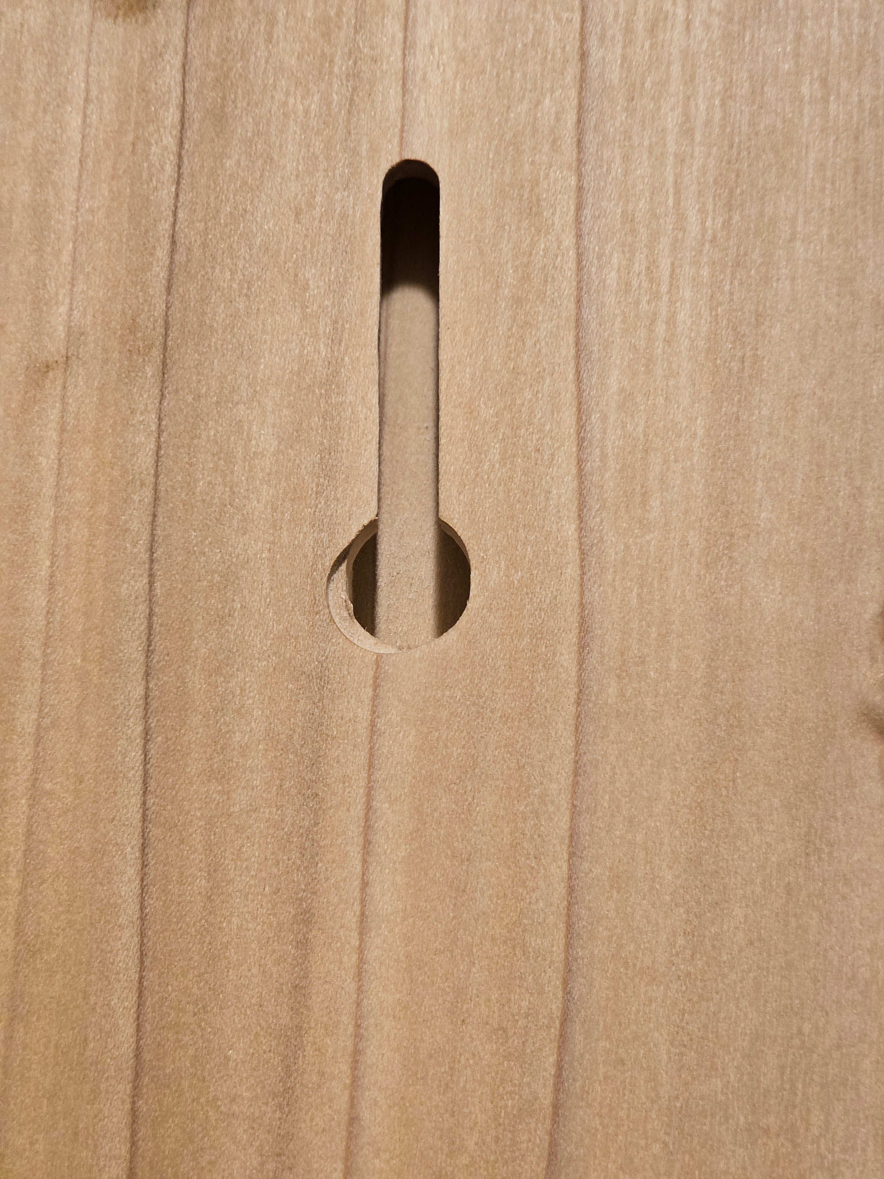 Handcrafted Poplar hairstyiling tool holder