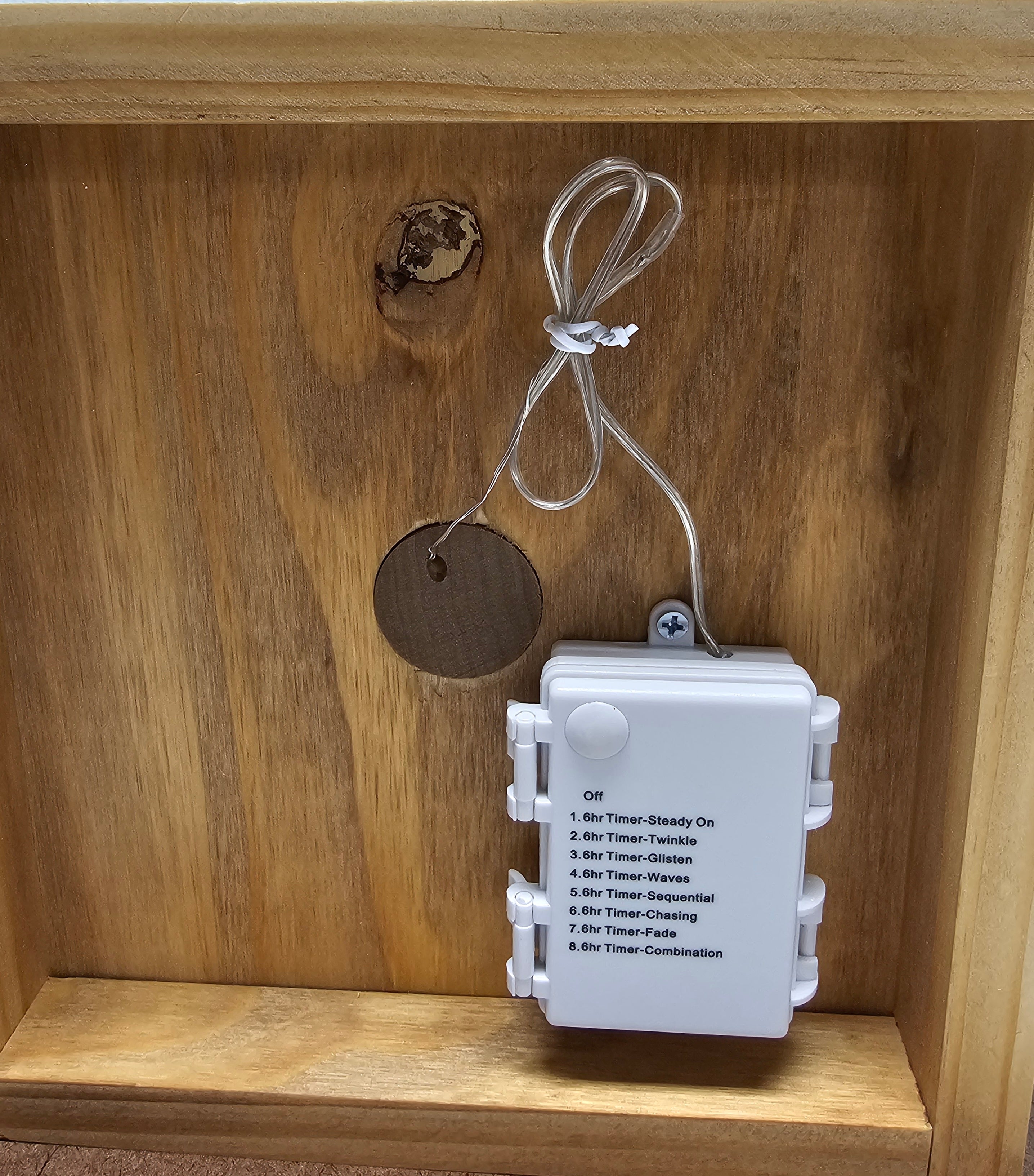 Steel Blue Resin Globe Light