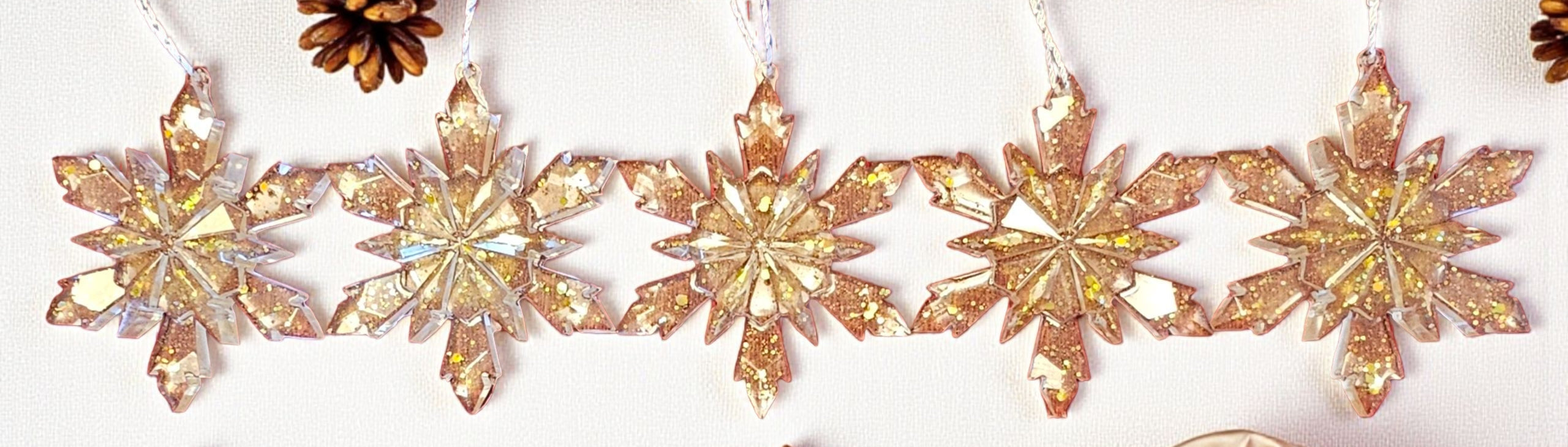 Christmas Resin Snowflakes