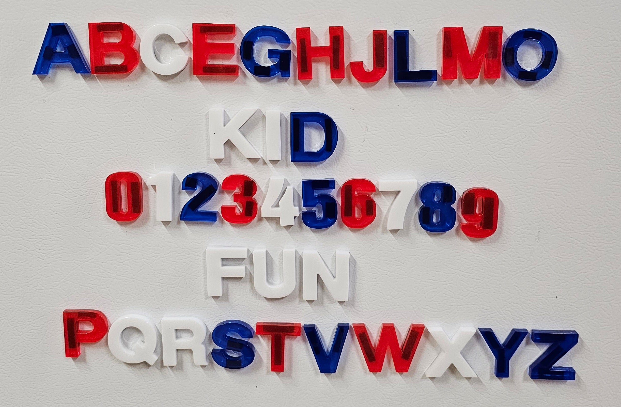 Magnetic Alphabet & Numbers