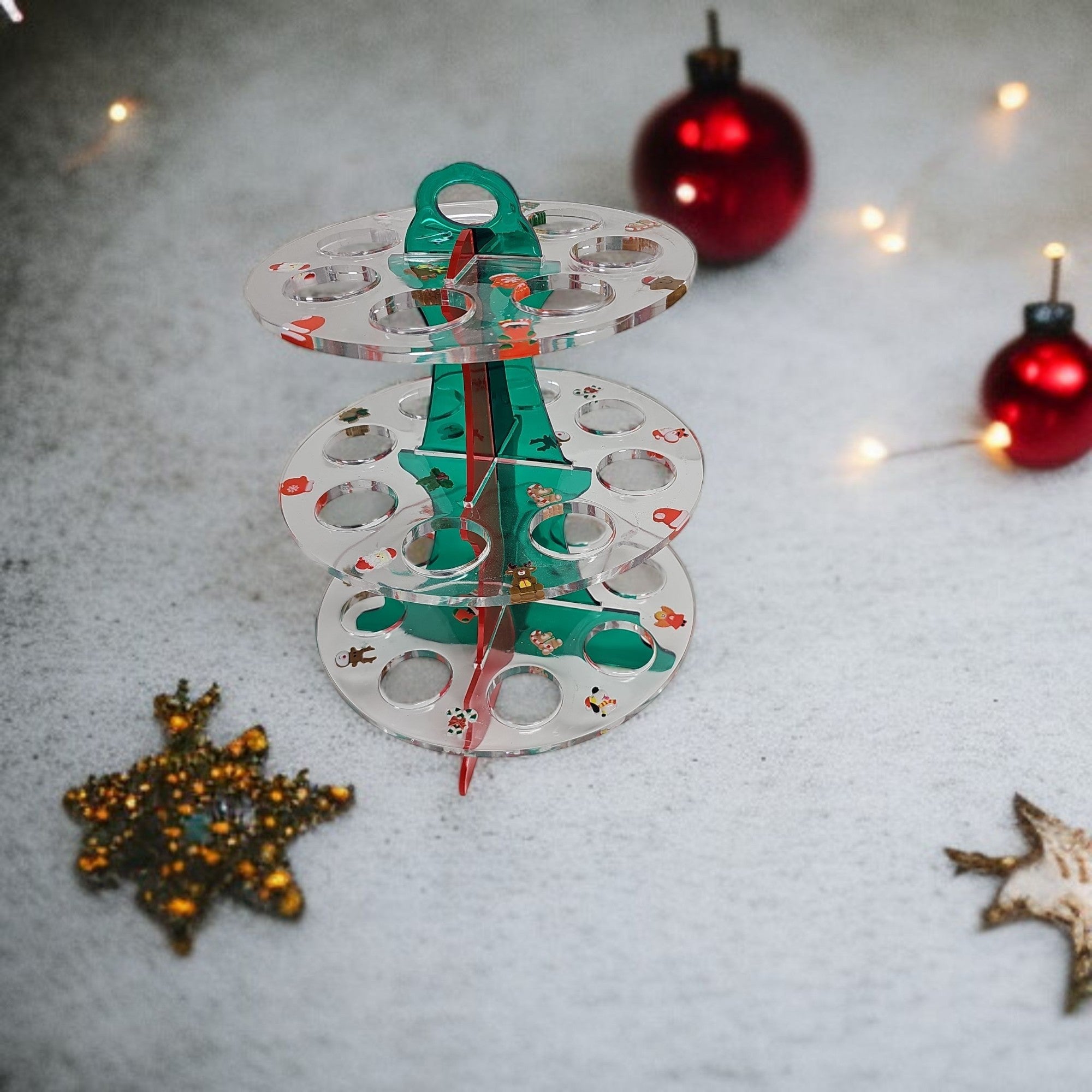 Christmas Cupcake Holder