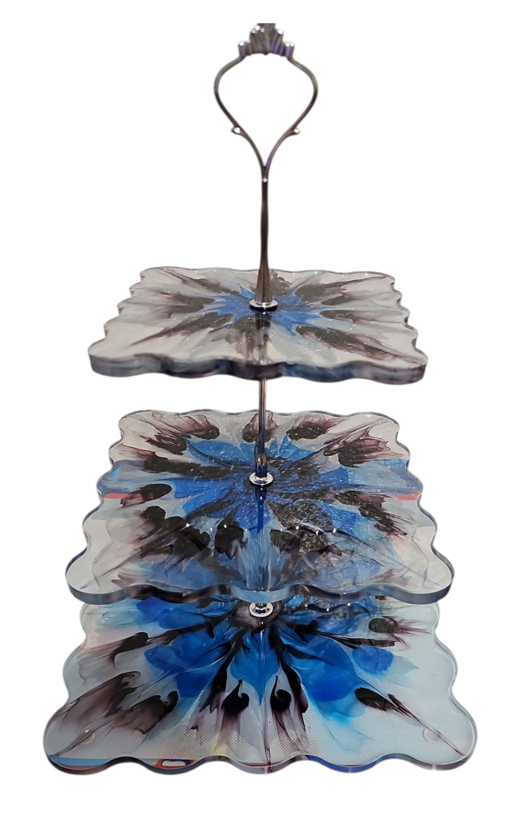 3 tiered dessert tray