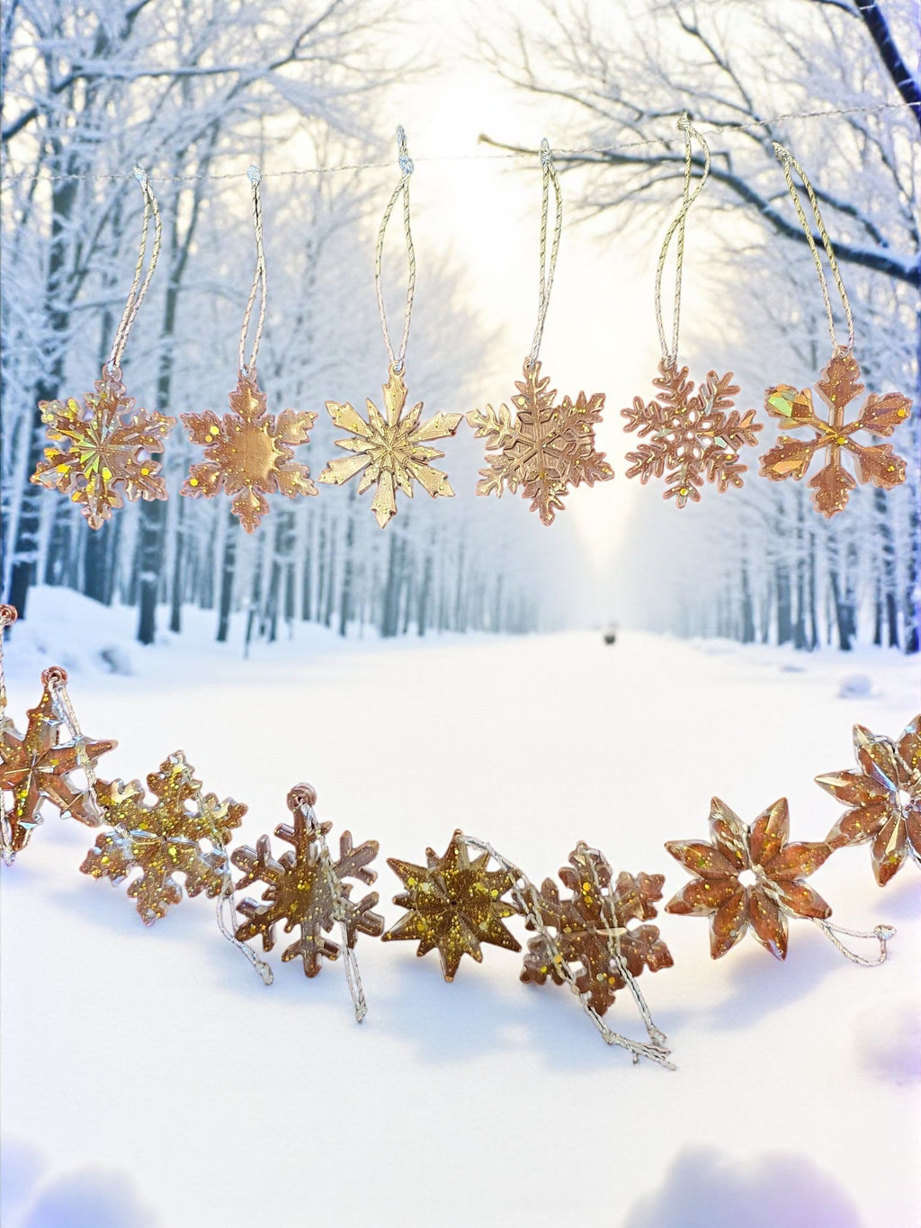 Christmas Resin Snowflakes